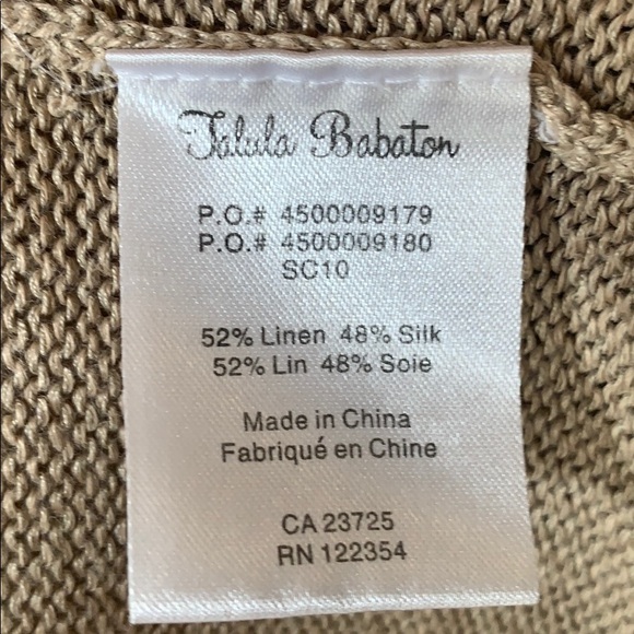 Aritzia Talula Babaton Sweater with Linen/Silk - Picture 3 of 5